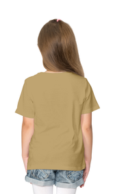 Girls Cotton Candy Princess Tshirt - Back View - Comfortable Princess Fit